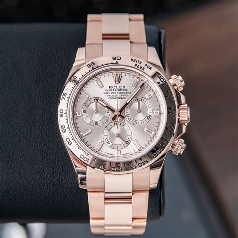 rolex daytona rose gold reference